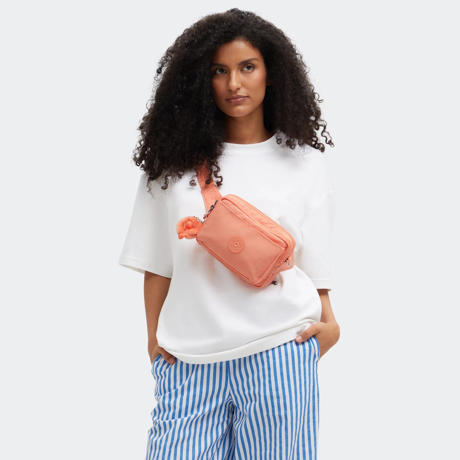 Abanu Multi Convertible Crossbody Bag Pinky Orange-view-9