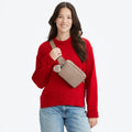 Abanu Multi Convertible Crossbody Bag Tan Beige - 8