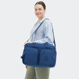 Defea Extra Large Weekender Duffle Bag Casual Blue-view-2 thumbnail