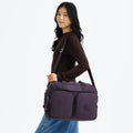 Defea Extra Large Weekender Duffle Bag Darkest Berry - 2