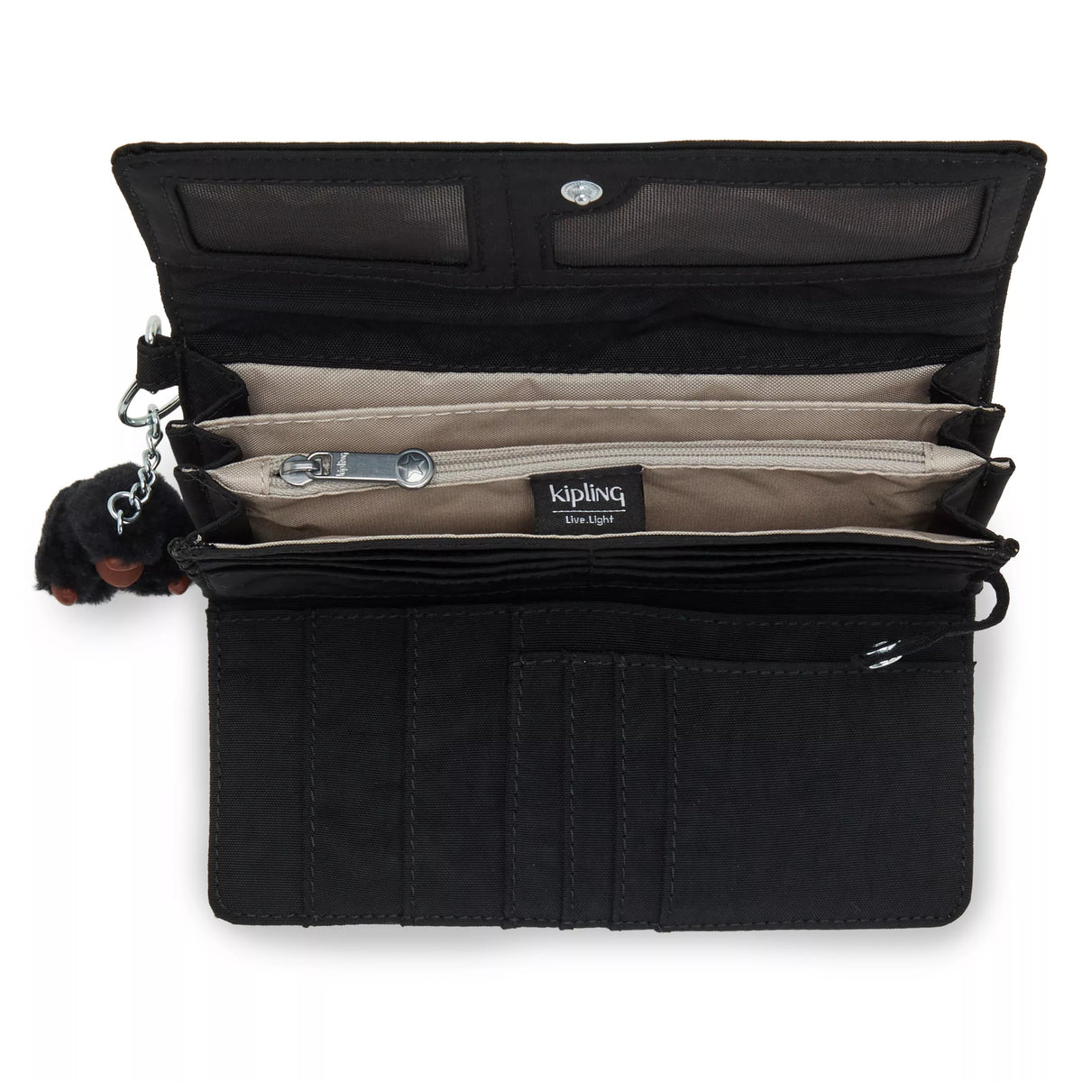Rubi Large Wristlet Wallet Black Tonal - 3