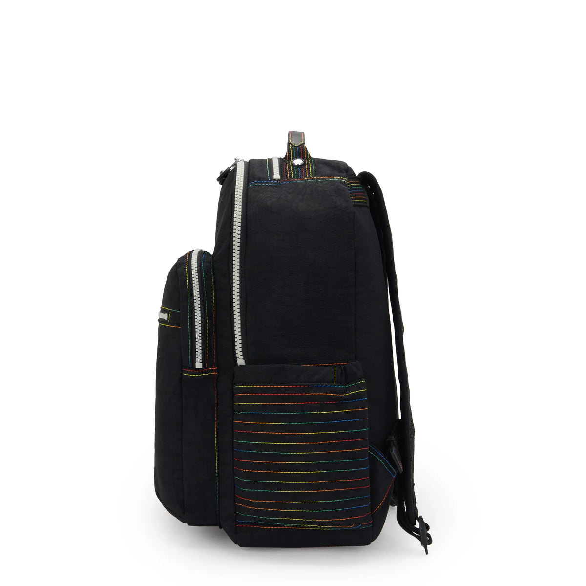 Kipling Seoul‎ ORB BW RAINBOW BLACK K19347 Art Medium Tote Bag main image 4