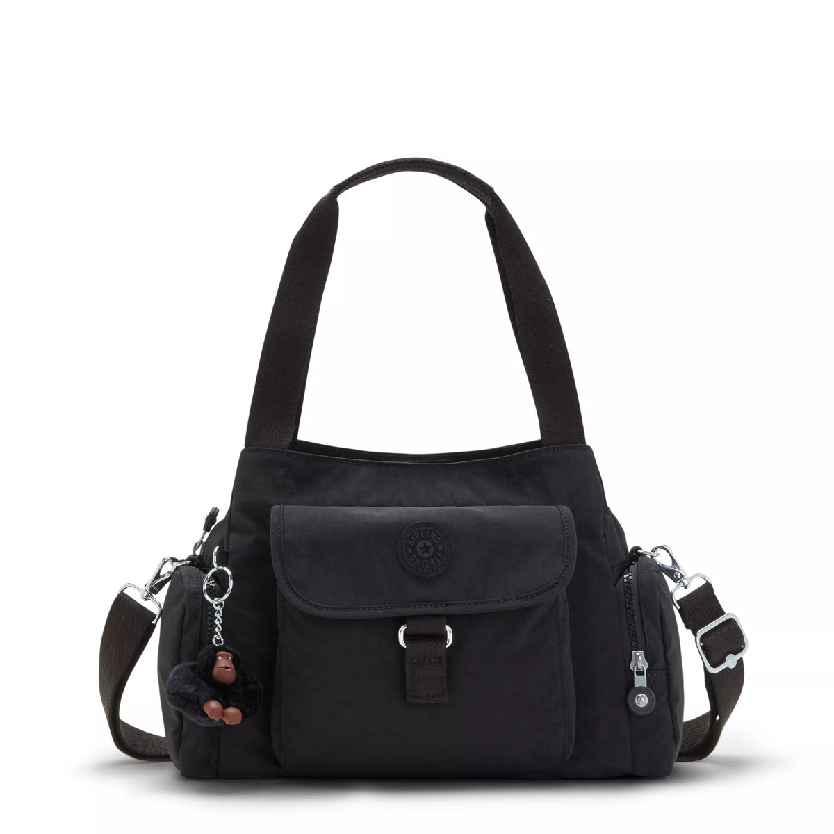 Felix Large Handbag Black Tonal - view1