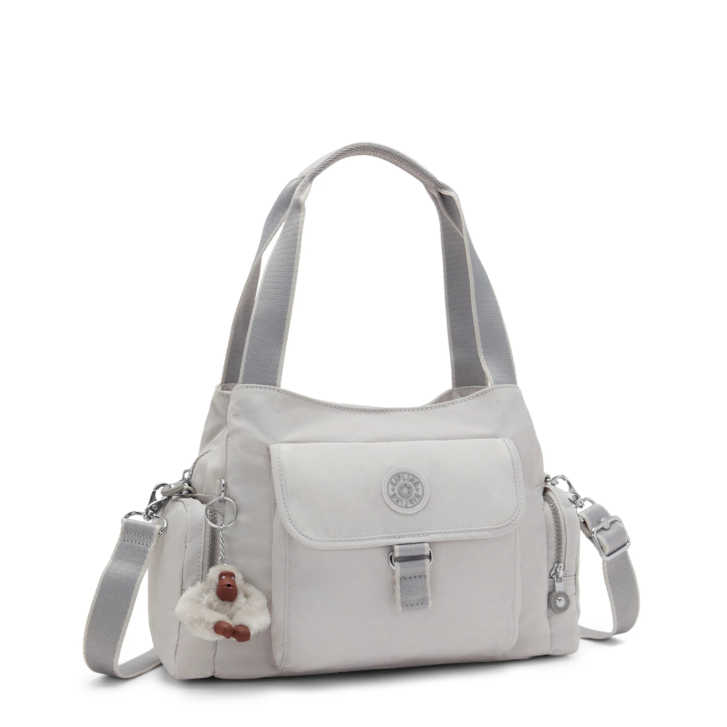 Felix Large Handbag - Cool Fog