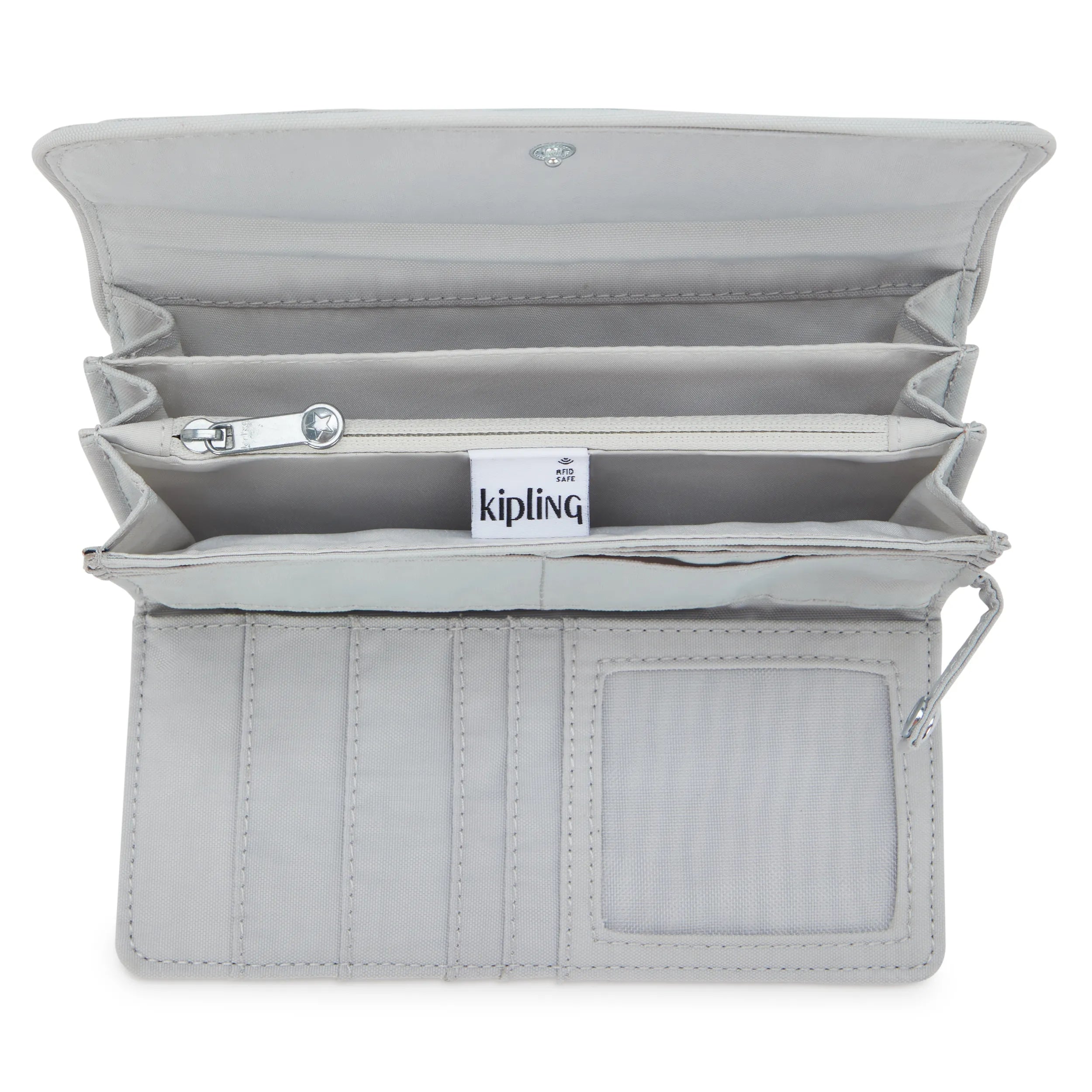 Money Land Snap Wallet Easy Grey
