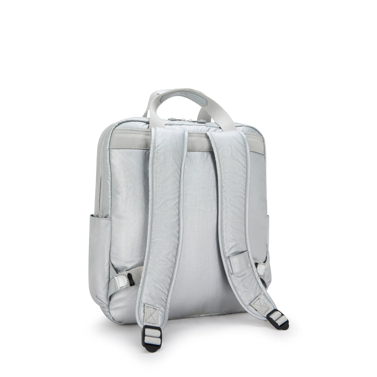 Audrie Metallic Diaper Backpack Platinum Metallic Print - 2