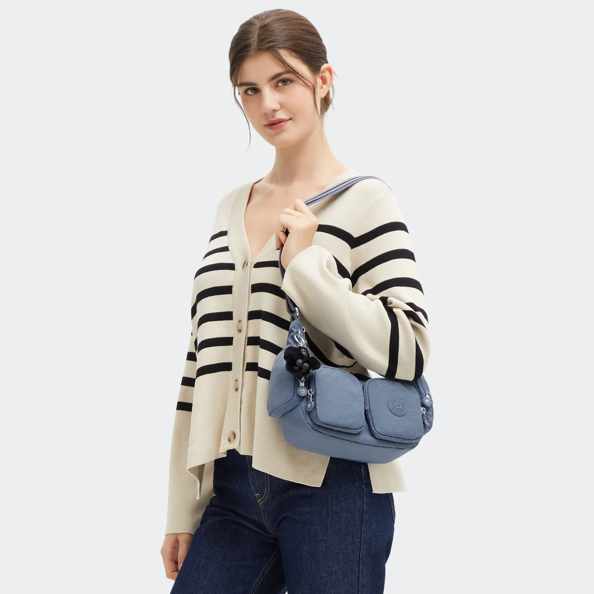Rikka Small Crossbody Bag Blue Stone - 2