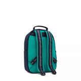 Seoul Small Tablet Backpack Blue Green Block-view-2 thumbnail