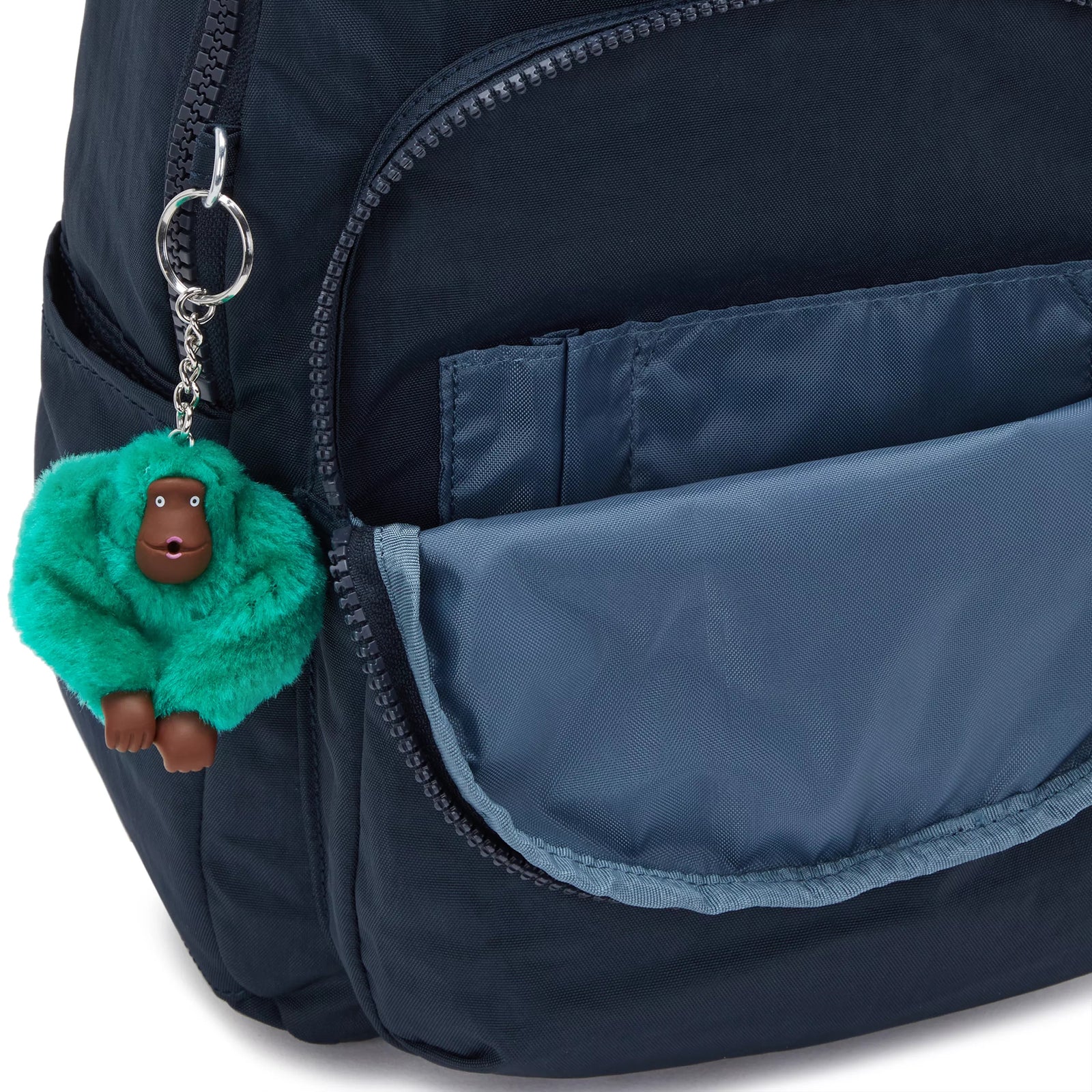 Seoul Small Tablet Backpack Blue Green Block-view-5