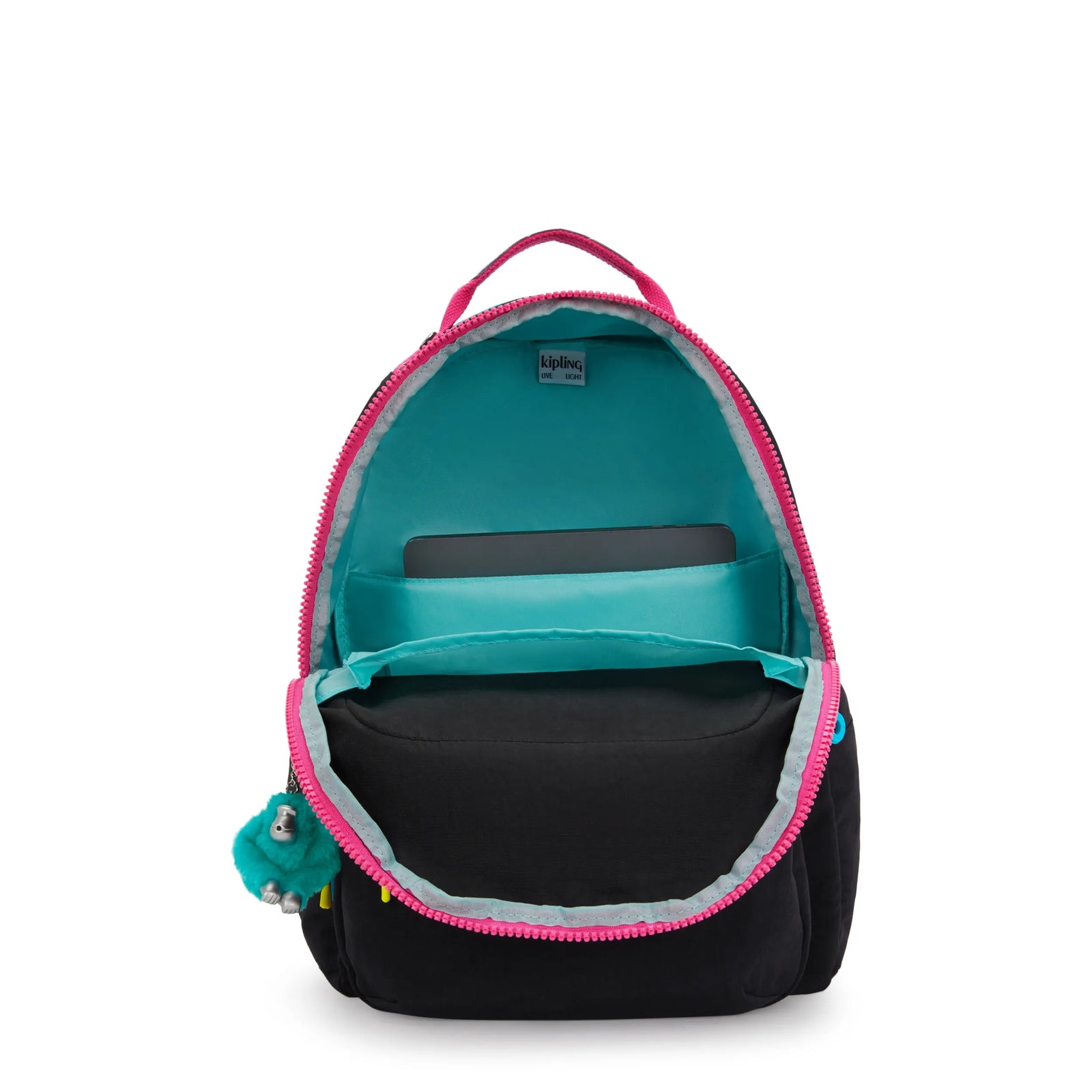 Seoul Large 15" Laptop Backpack Black Fun C-view-3