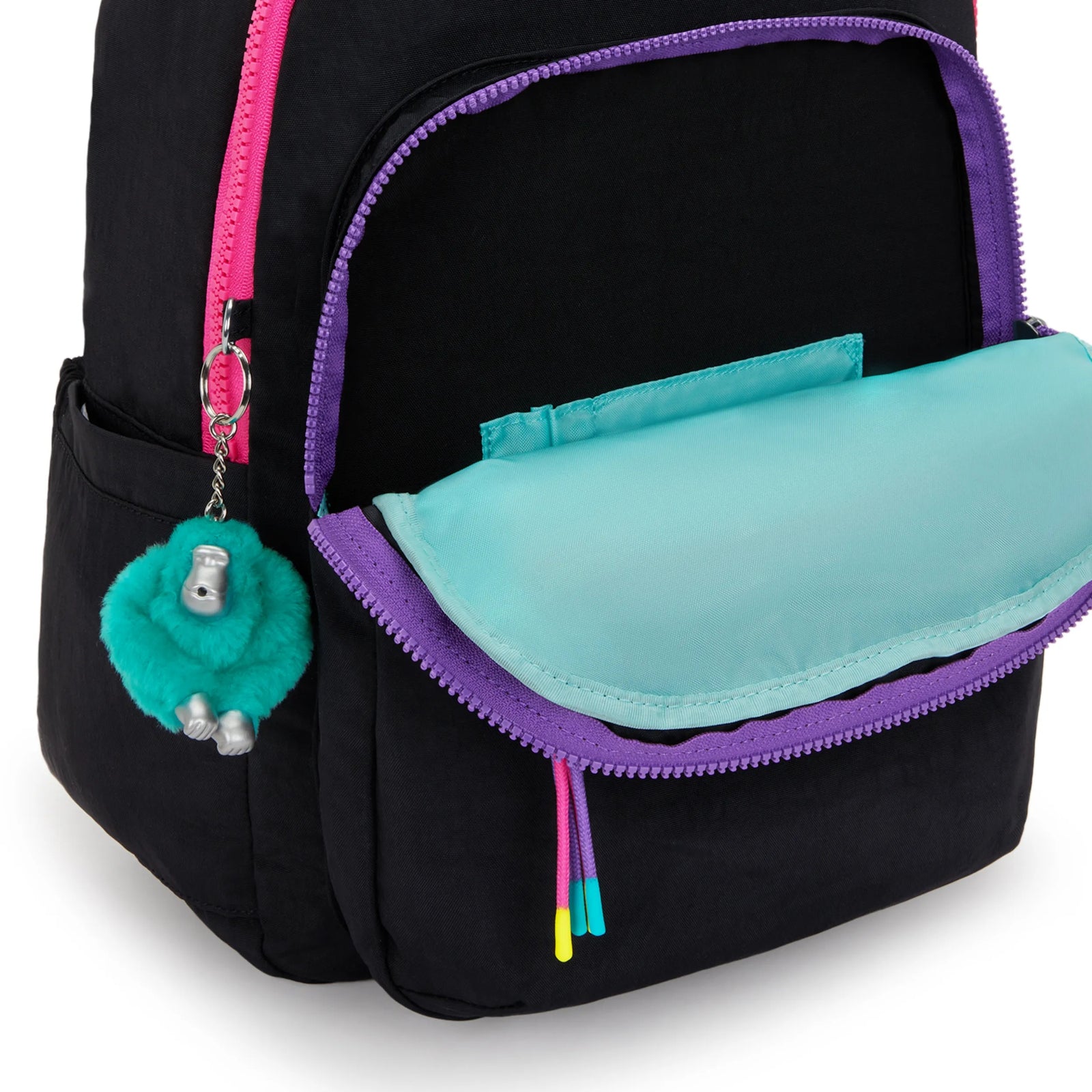 Seoul Large 15" Laptop Backpack Black Fun C-view-5