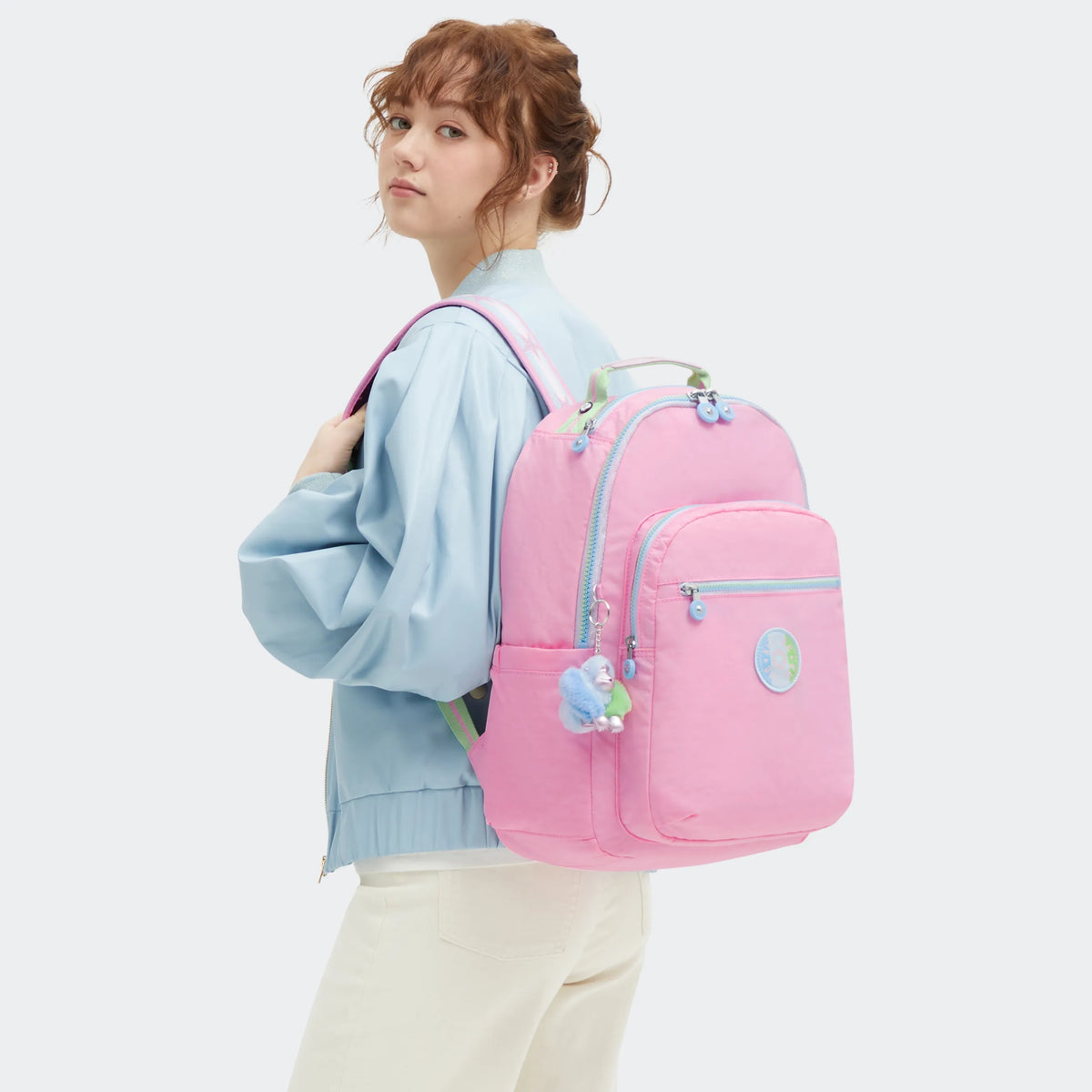 Seoul Large 15" Laptop Backpack Galaxy Pink - 2