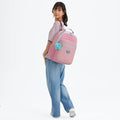 Seoul Large 15" Laptop Backpack Bridal Rose Block - 7