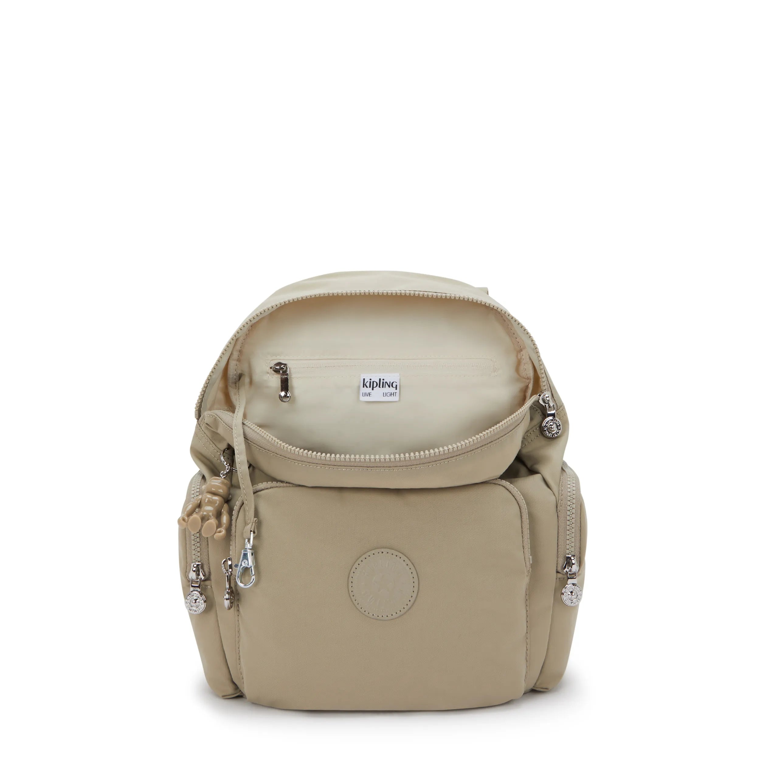 City Zip Small Backpack Boho Tan