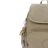 City Zip Small Backpack Boho Tan-view-6 thumbnail