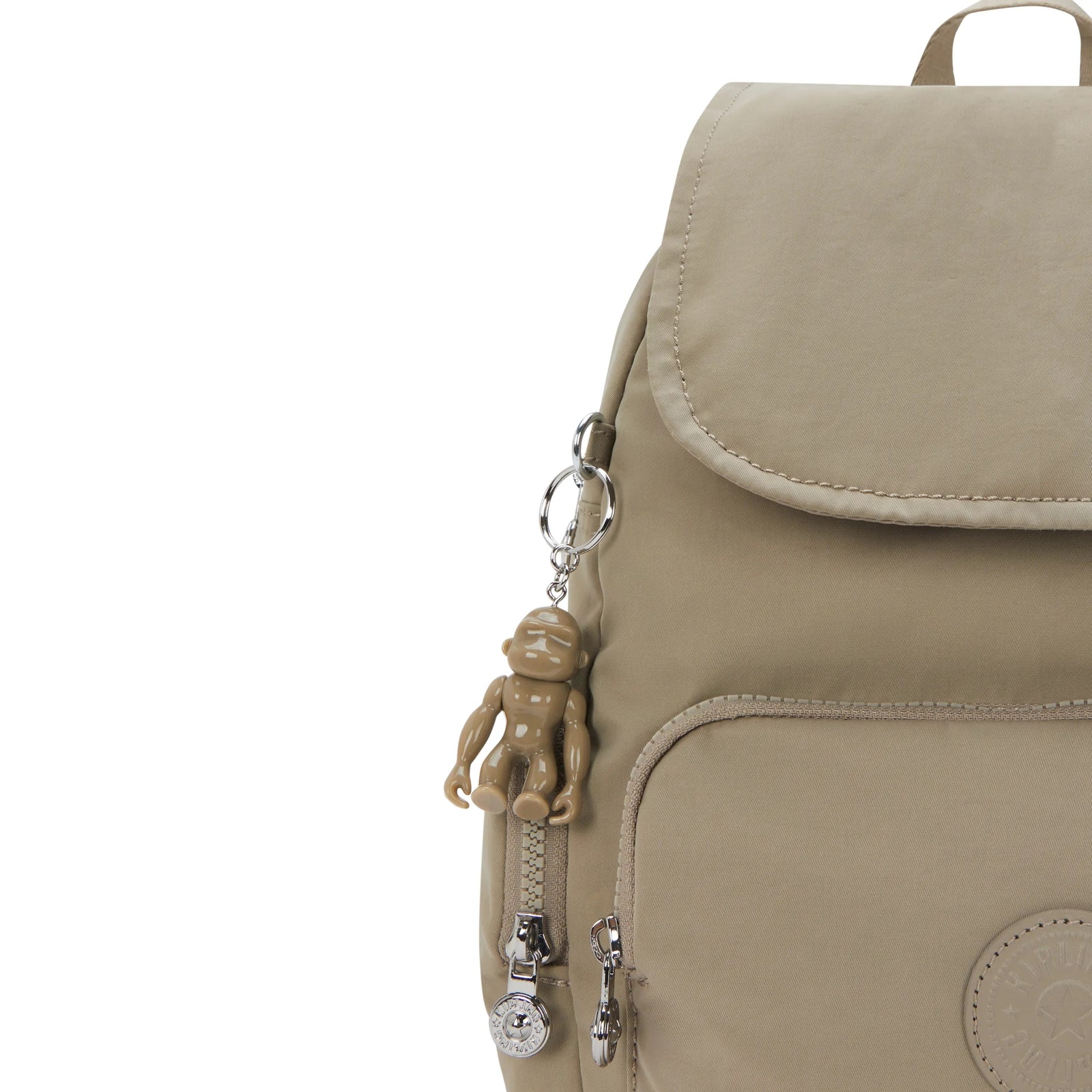 City Zip Small Backpack Boho Tan-view-6