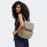 City Zip Small Backpack Boho Tan-view-2 thumbnail