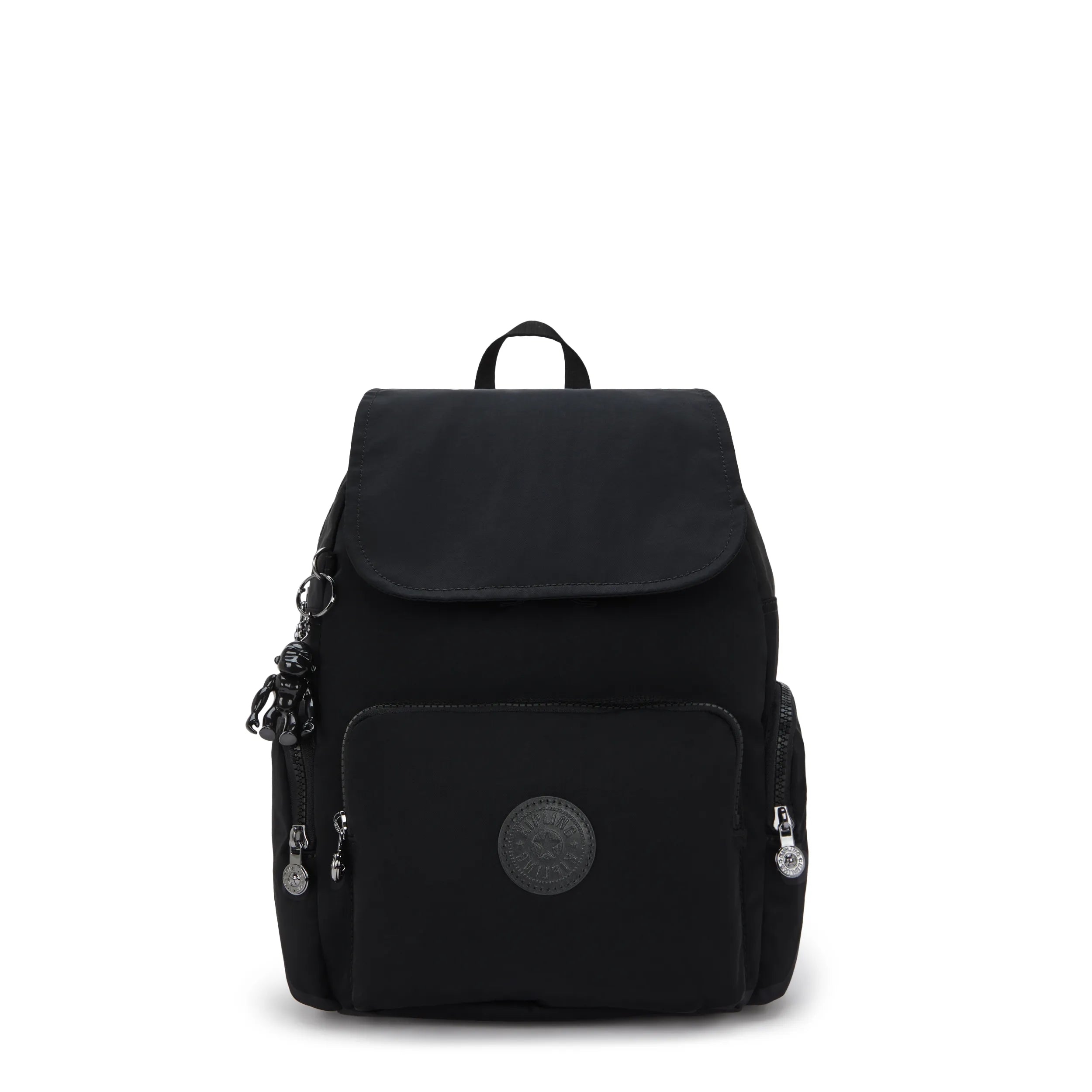 【新品タグ付き】KIPLING CITY PACK S RichBlack City Zip Small Backpack