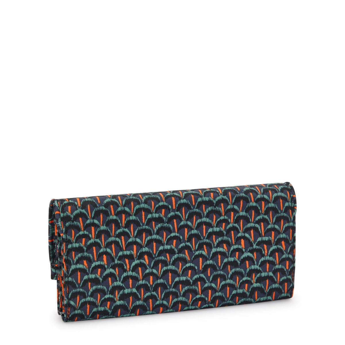 Money Land Printed Snap Wallet Geo Feather - 2