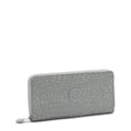 Money World Metallic Wallet Grey Snake Metallic - 4