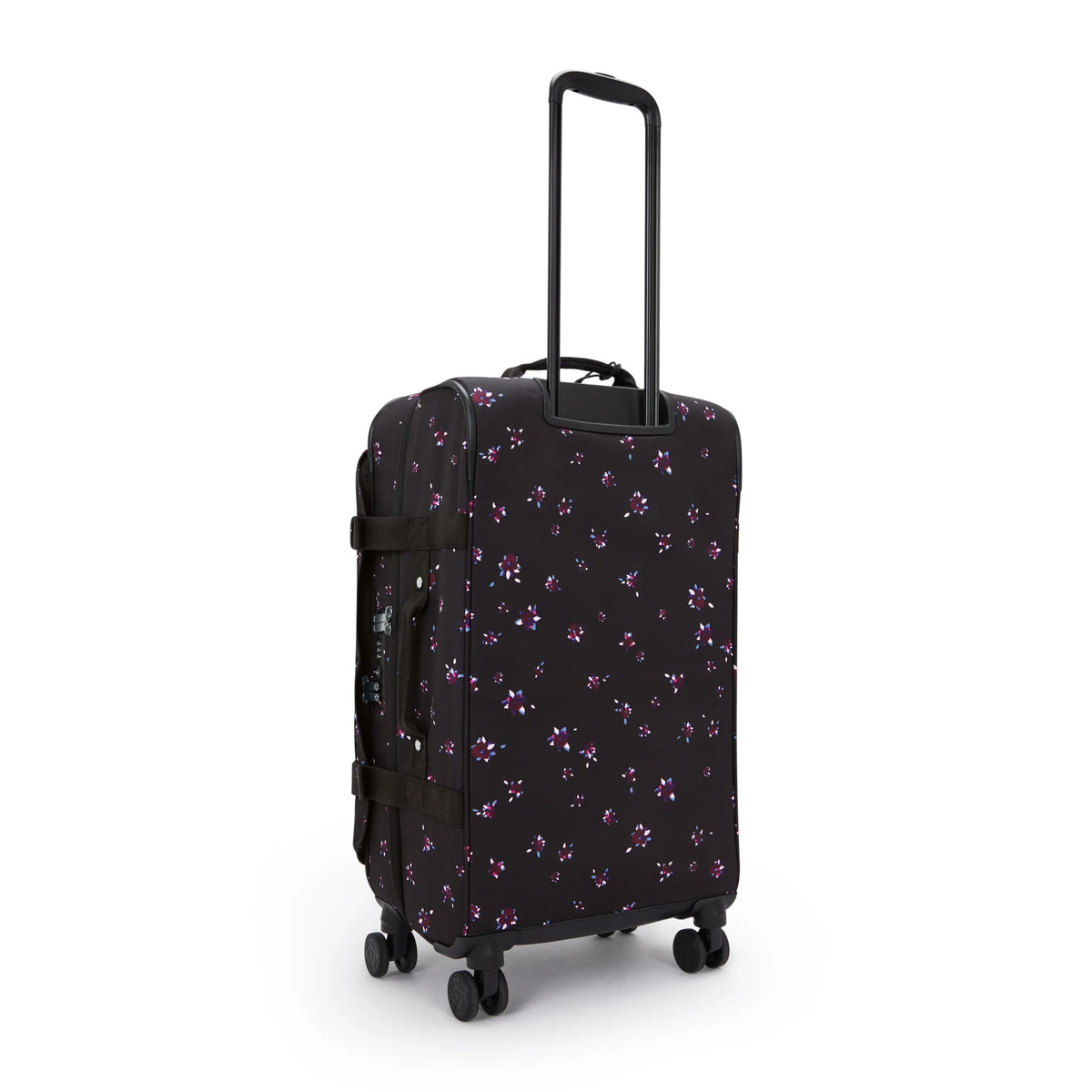 Spontaneous Medium Printed Rolling Luggage Night Flower - 2