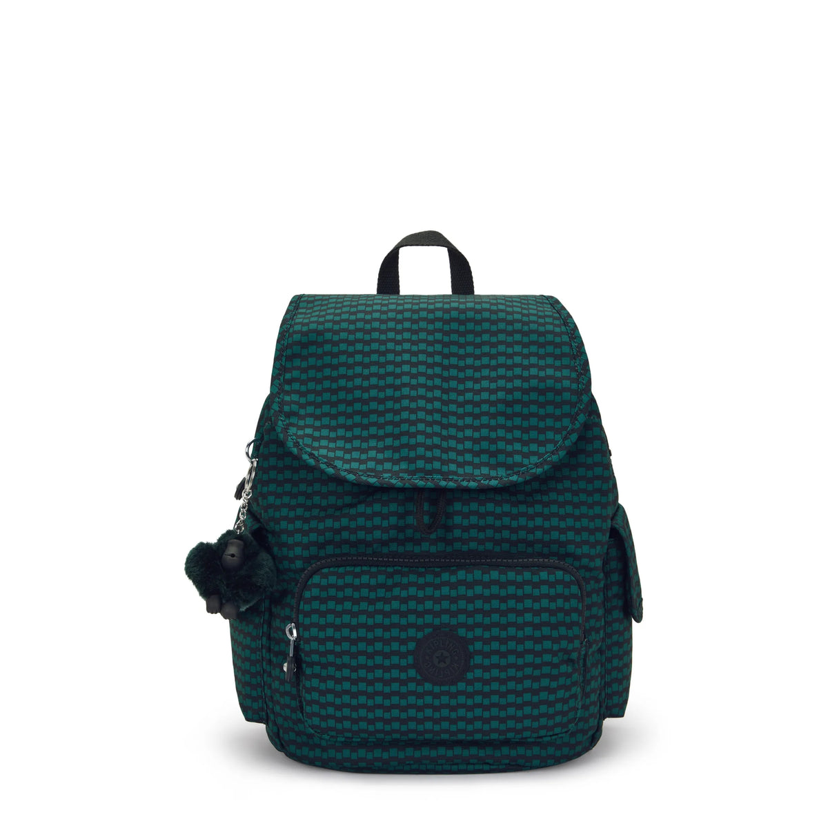 City Pack Small Printed Backpack Dark Lobby Tile - 1