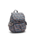 City Pack Small Printed Backpack Mineral Stripes - 4