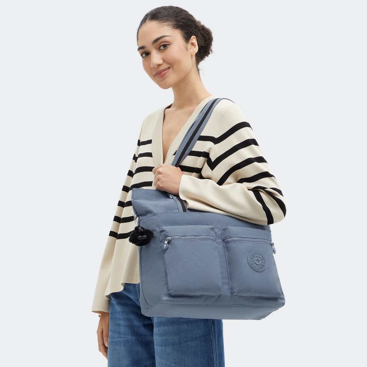 India 16" Laptop Tote Bag Blue Stone - 2