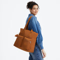 India 16" Laptop Tote Bag Stylish Mokka - 2
