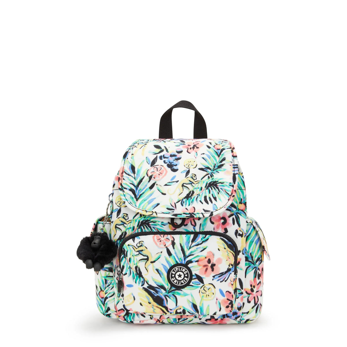 City Pack Mini Printed Backpack Cocktail Floral - 1
