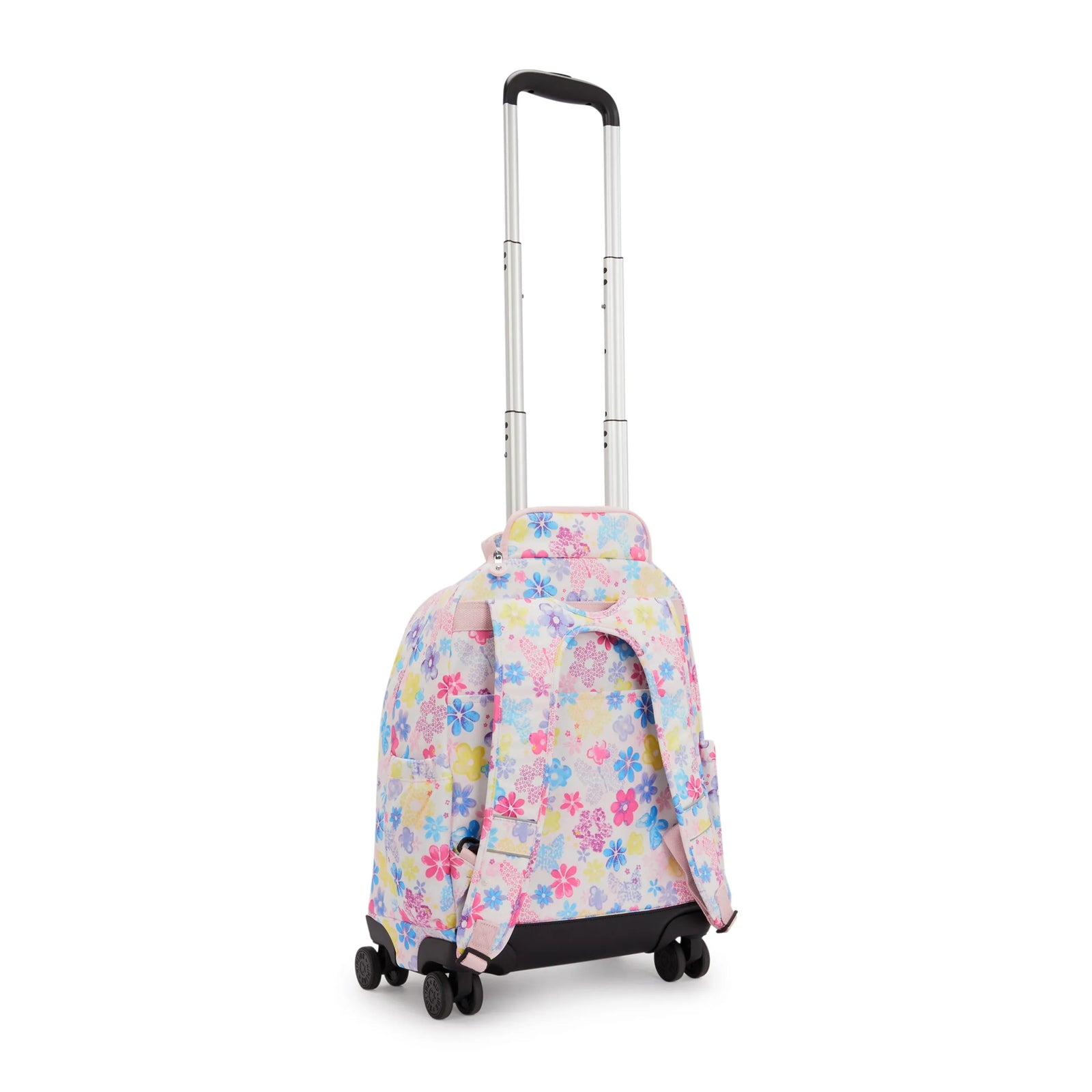 New Zea Printed 15" Laptop Rolling Backpack Flower Stamp-view-2