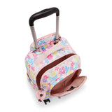 New Zea Printed 15" Laptop Rolling Backpack Flower Stamp-view-3 thumbnail