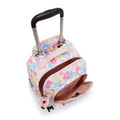New Zea Printed 15" Laptop Rolling Backpack Flower Stamp-view-3 thumbnail