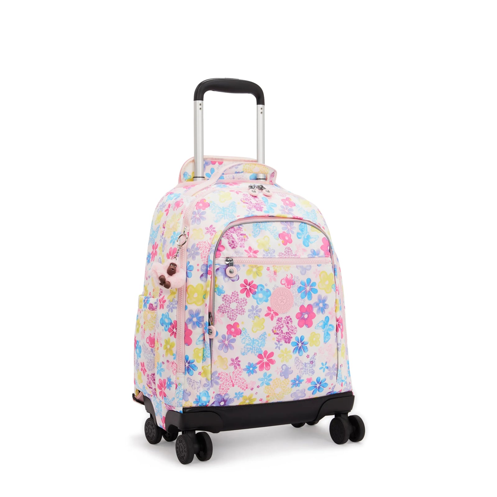 New Zea Printed 15" Laptop Rolling Backpack Flower Stamp-view-4