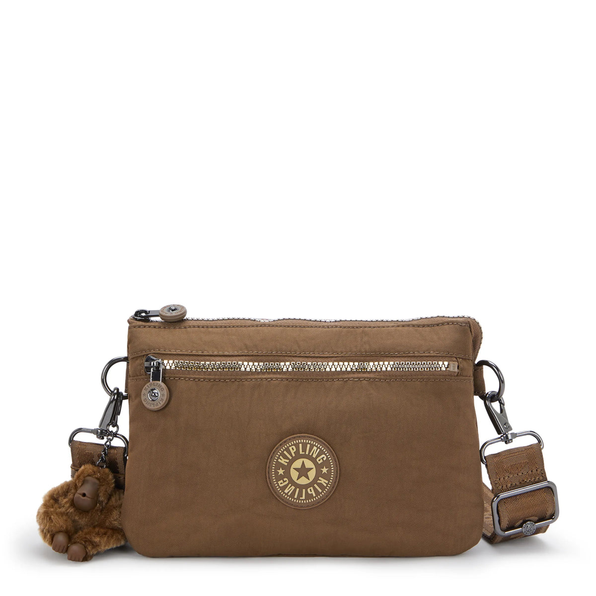 Riri Zip Crossbody Bag Glorious Khaki - 1