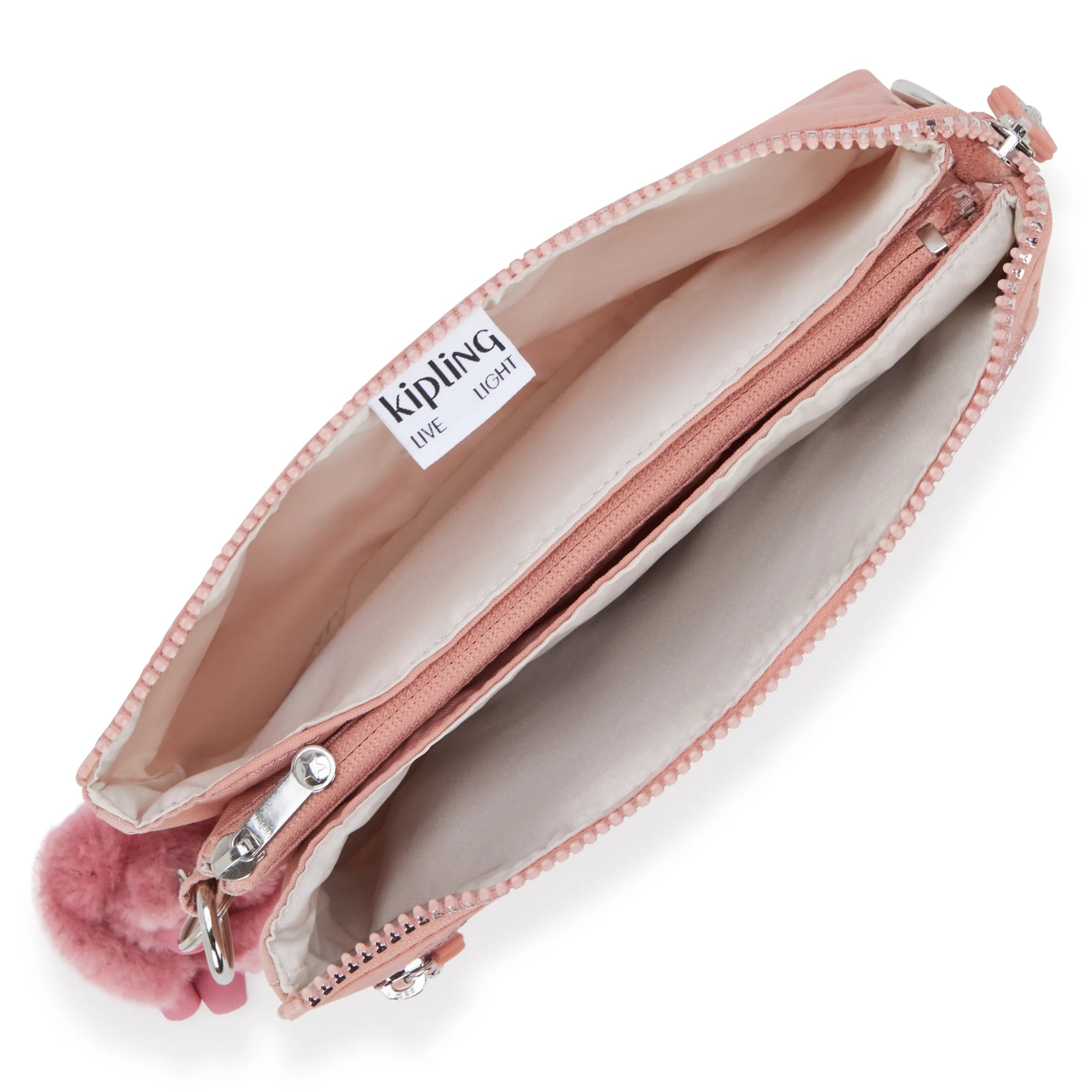 ナイロンポシェットピンクりり♡ キプリング Kipling RIRI （Blooming Pink） クロスボディバッグ