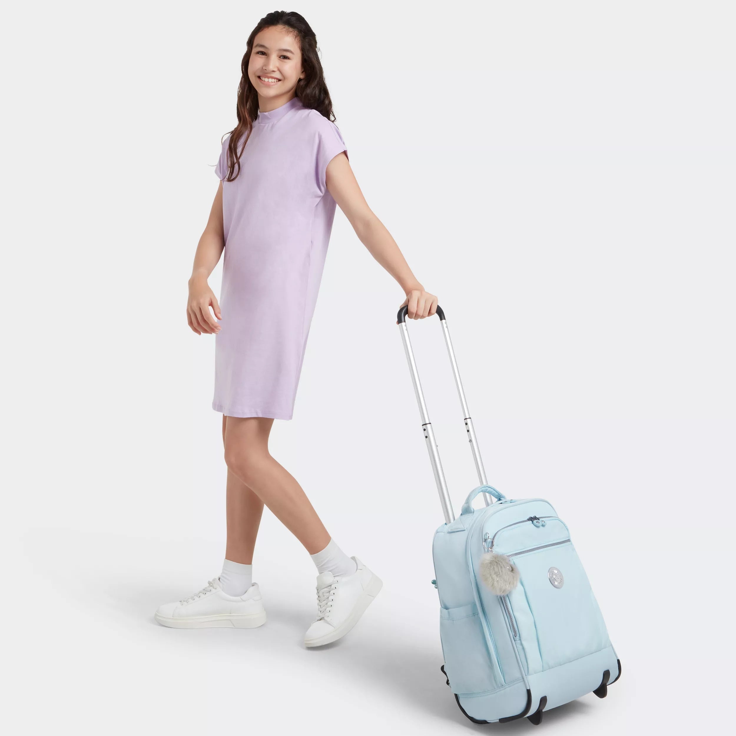 Gaze Large Rolling Backpack Bridal Blue