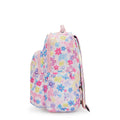 Seoul Large Printed 15" Laptop Backpack Flower Stamp - 6