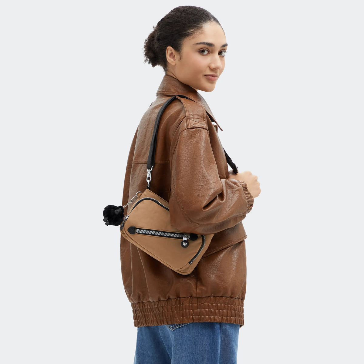New Milos Shoulder Bag Early Tan Heritage - 2