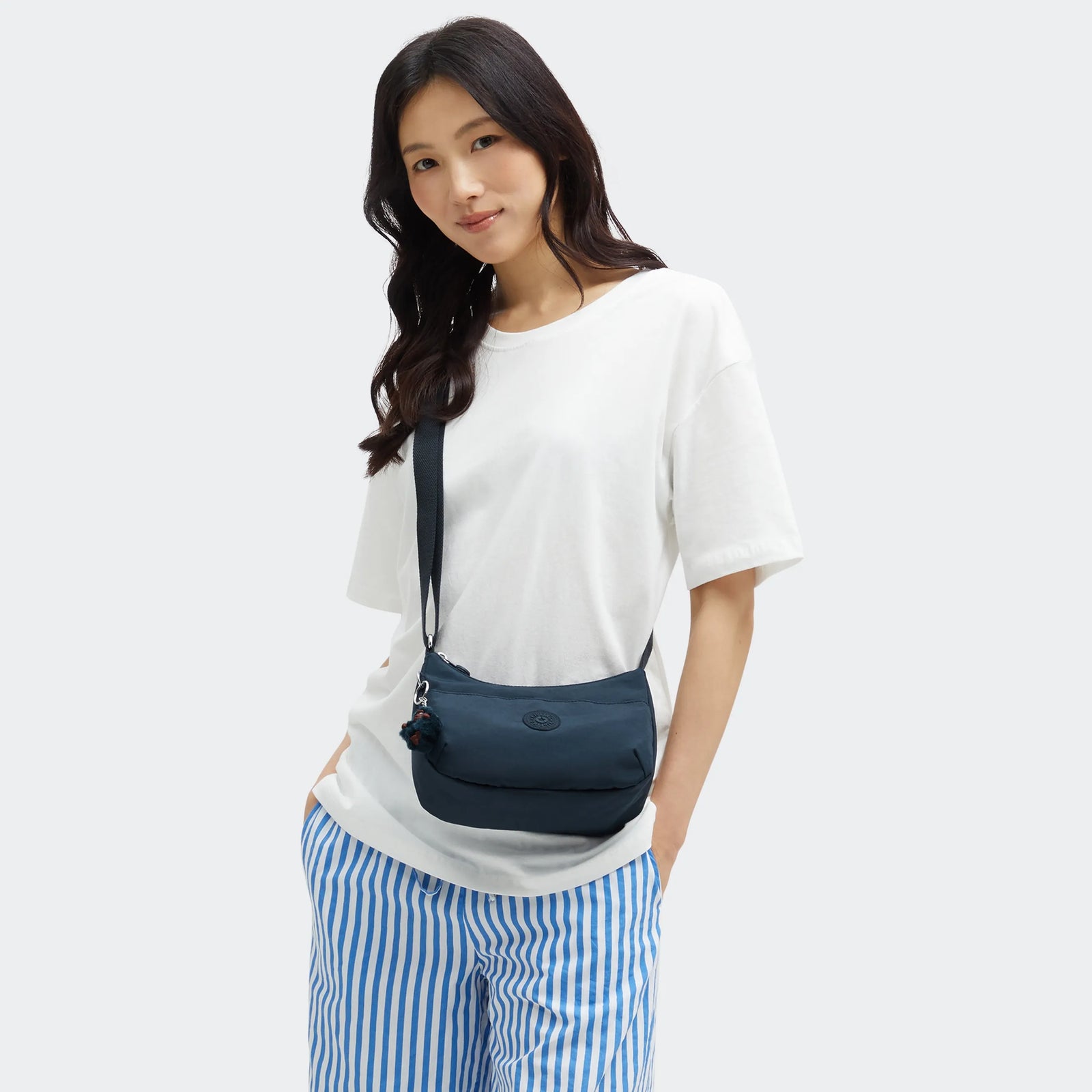 Adley Crossbody Bag True Blue Tonal-view-2