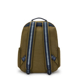 Seoul Large  15" Laptop Backpack Treasure Green-view-7 thumbnail