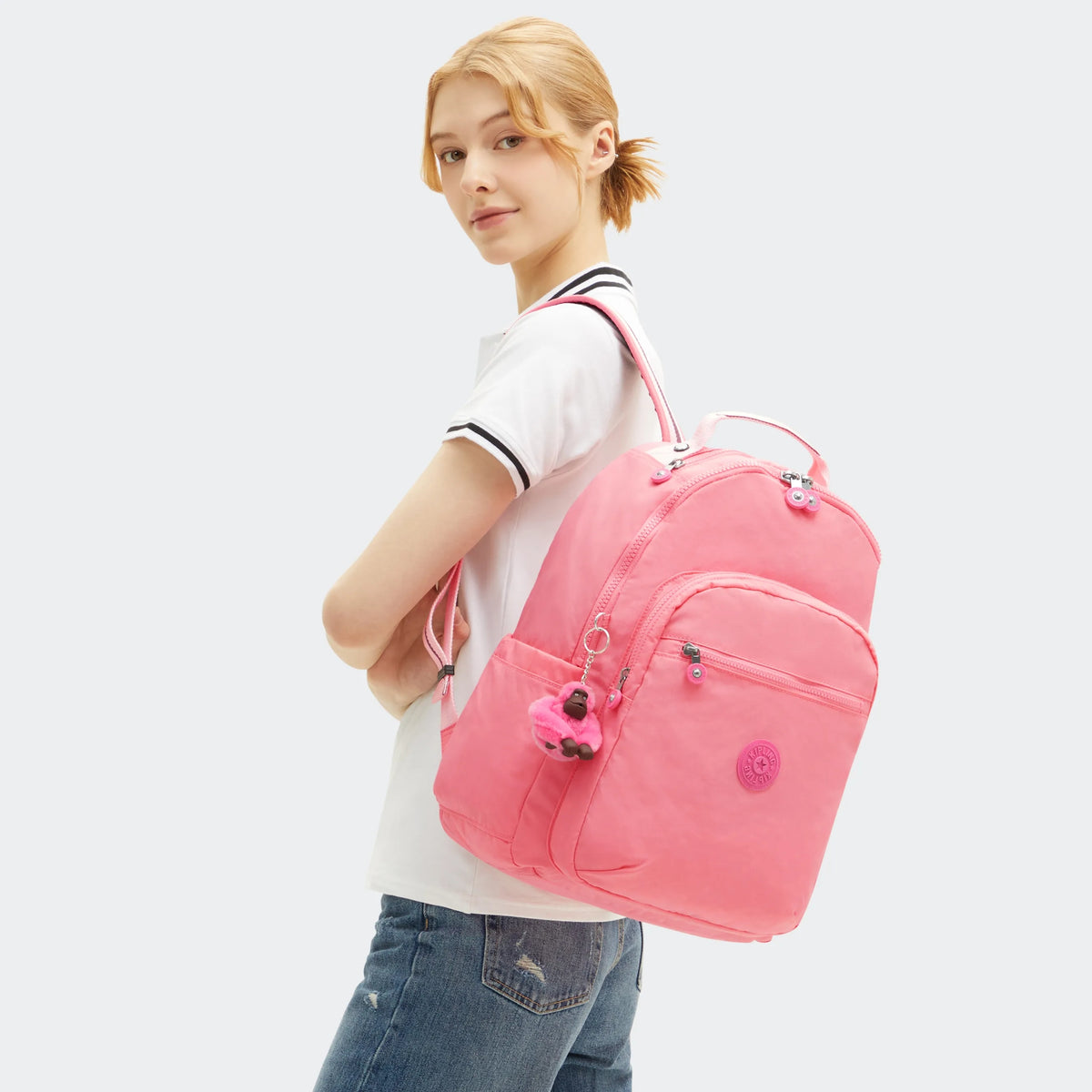 Seoul Large 15" Laptop Backpack Coral Sea - 2