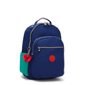 Seoul Large 15" Laptop Backpack Escape Blue Block - 4