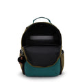 Seoul Large 15" Laptop Backpack Black Khaki Print - 3