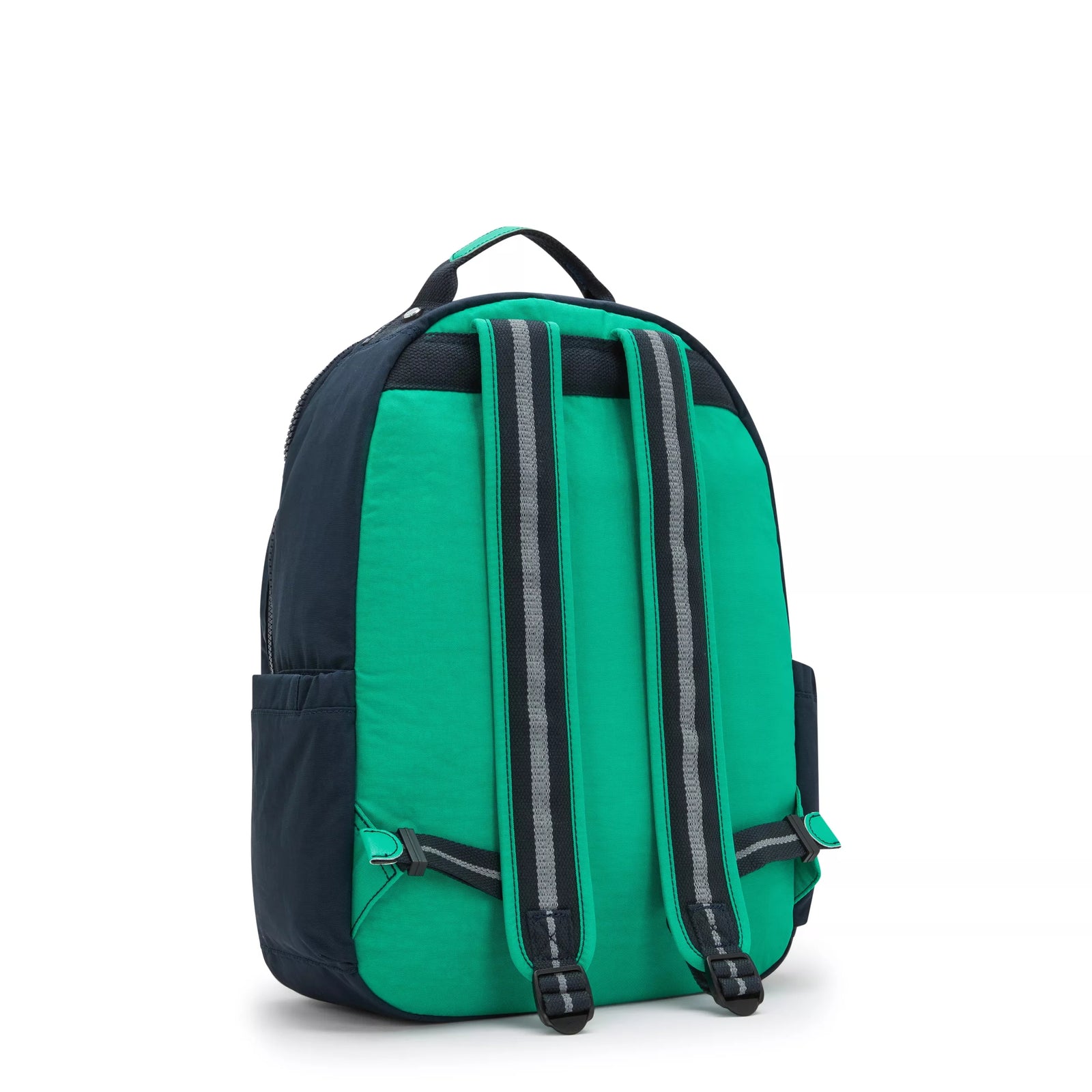 Seoul Large  15" Laptop Backpack Blue Green Block-view-3