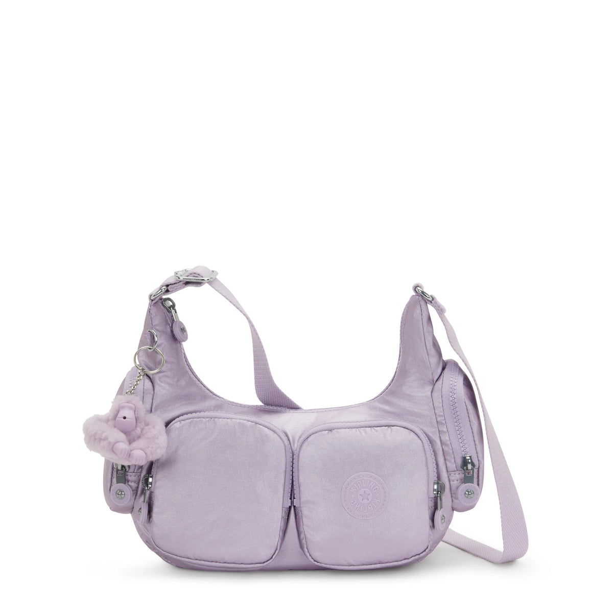 Rikka Small Metallic Crossbody Bag Lilac Moon Metallic - 1