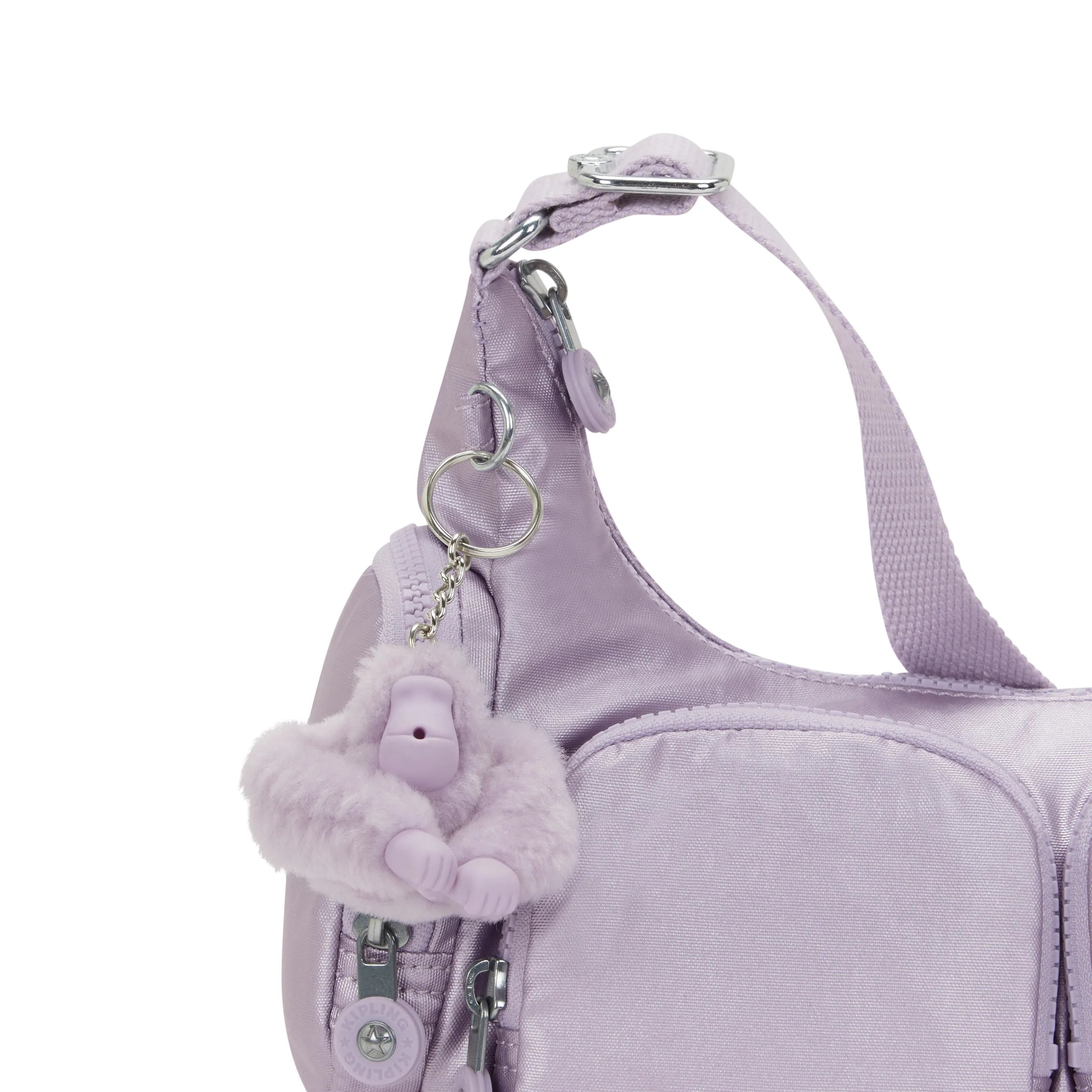 Rikka Small Metallic Crossbody Bag Lilac Moon Metallic
