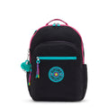 Seoul Extra Large 17" Laptop Backpack Black Fun C - 1