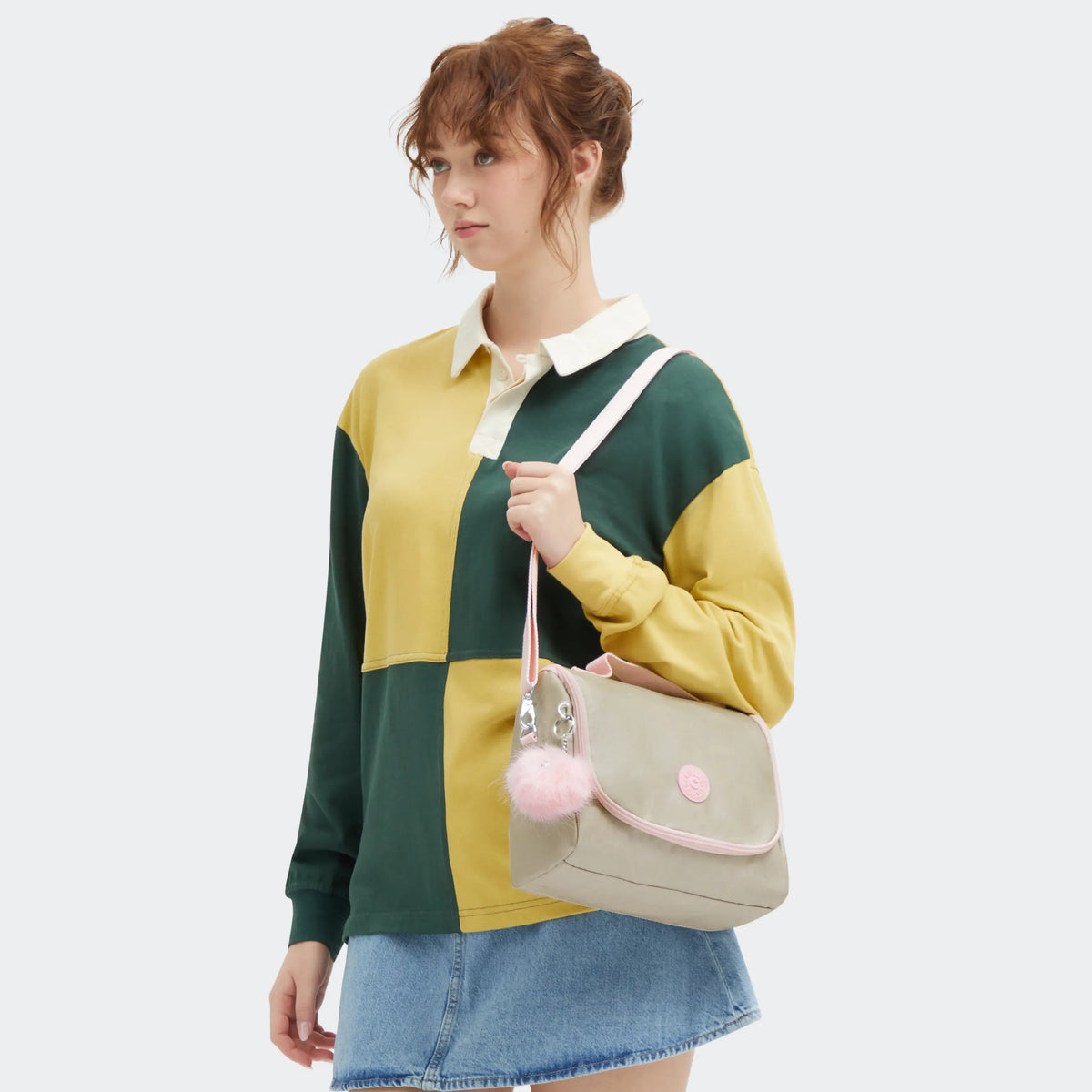 New Kichirou Metallic Lunch Bag Gold Shimmer - 2