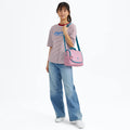 New Kichirou Lunch Bag Candy Pink Glitter - 2